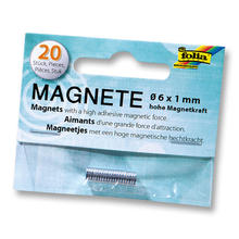 Magnete,  6 mm x 1 mm, 20 Stck
