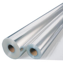 Geschenkfolie, klar transparent, Rolle 70cm x 5m