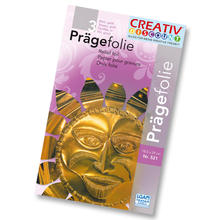 Prgefolie, 3 Bogen, 19x30cm, gold