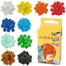 NEU Mosaik-Glassteine 200g / ca. 300 Stück, 10x10mm - Verschiedene Farben