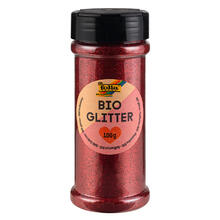 NEU BIO Glitter / Glitzerstreu, 100g, Rot