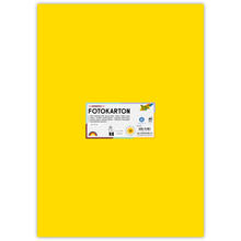 Fotokarton 300g/qm 50x70 cm, Bananen-Gelb, 1 Bogen