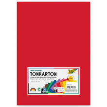 Color-Bastelkarton / Tonkarton 180g/m�, DIN A4, 120 Blatt, 12 Farben sortiert