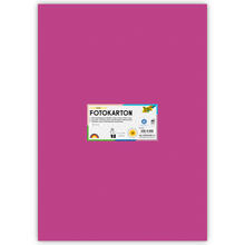 Fotokarton 300g/qm 50x70 cm, Eosin, 1 Bogen