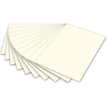 Color-Bastelkarton, 100 Blatt, 220 g/qm, DIN A4, Perlwei