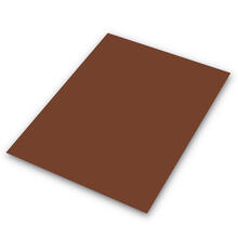 Color-Bastelkarton, Einzelbogen, 220 g/qm, 50x70 cm, Schokobraun