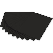 Color-Bastelkarton, 100 Blatt, 220 g/qm, DIN A4, Schwarz