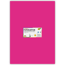 Fotokarton 10 Bogen, 300 g/qm, 50x70 cm, Pink