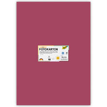 Fotokarton 300g/qm 50x70 cm, Wein-Rot, 1 Bogen