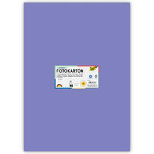 Fotokarton 300g/qm 50x70 cm, Veilchen-Blau, 1 Bogen