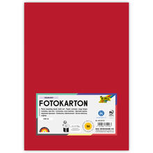 Fotokarton, 50 Bogen, 300 g/qm, DIN A4, Ziegelrot