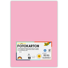 Fotokarton, 50 Bogen, 300 g/qm, DIN A4, Rosa