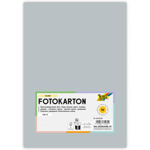 Fotokarton, 50 Bogen, 300 g/qm, DIN A4, Silber Matt