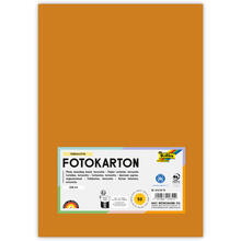 Fotokarton, 50 Bogen, 300 g/qm, DIN A4, Terrakotta