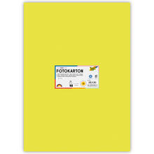 Fotokarton 300g/qm 50x70 cm, Limone, 1 Bogen