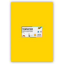 Tonpapier 130g/qm, DIN A3, 50er Pack, Bananengelb