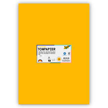Tonpapier 130g/qm, DIN A3, 50er Pack, Goldgelb