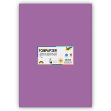 Tonpapier 130g/qm, DIN A3, 50er Pack, Flieder