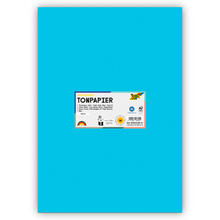 Tonpapier 130g/qm, DIN A3, 50er Pack, Himmelblau
