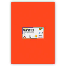 Tonpapier 130g/qm, DIN A3, 50er Pack, Orange