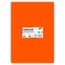 Tonpapier 130g/qm, DIN A3, 50er Pack, Hellorange