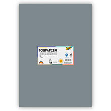 Tonpapier 130g/qm, DIN A3, 50er Pack, Steingrau