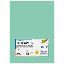 Tonpapier, 100 Bogen, 130 g/qm, DIN A4, Mint