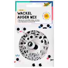 Wackelaugen Big Box, ca. 200 Stck, selbstklebend, sortiert