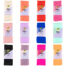 T�ll-Stoff, 17 g/m�, 50cm x 3m - Verschiedene Farben