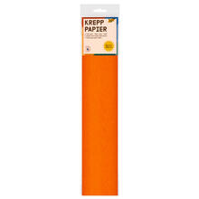 Krepp-Papier, 1 Rolle, 50x250 cm, Orange