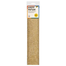 Krepp-Papier, 10 Rollen, 50x250 cm, Gold