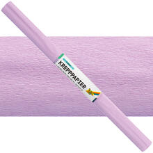 Krepppapier-Rollen, nassfest, 50 cm x 2,5 m, 1 Rolle, flieder