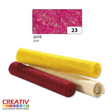 SALE Sisal Rolle 45x200cm, 135g/m, Pink