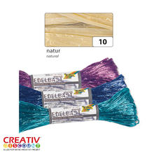Edelbast / Viskose-Bast aus Kunstfasern, 14g - Verschiedene Farbtöne