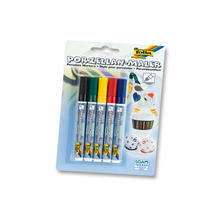 Porzellan-Maler-Set, 5 Stifte, 1-2mm Strichstrke