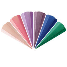 Glitter-Schult�tenrohling mit Steckverschluss, 68 cm, 1 St�ck - Verschiedene Farben