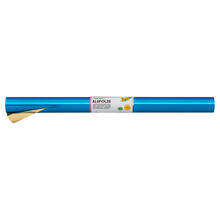 NEU Grorolle Alufolie, 50cmx10m, Blau / Gold