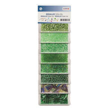 NEU Rocailles/Stifte Perlen-Mix, 40 g, Grntne in 8 Farben
