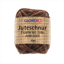 Glorex Juteschnur, 10 x 0,03m, Braun