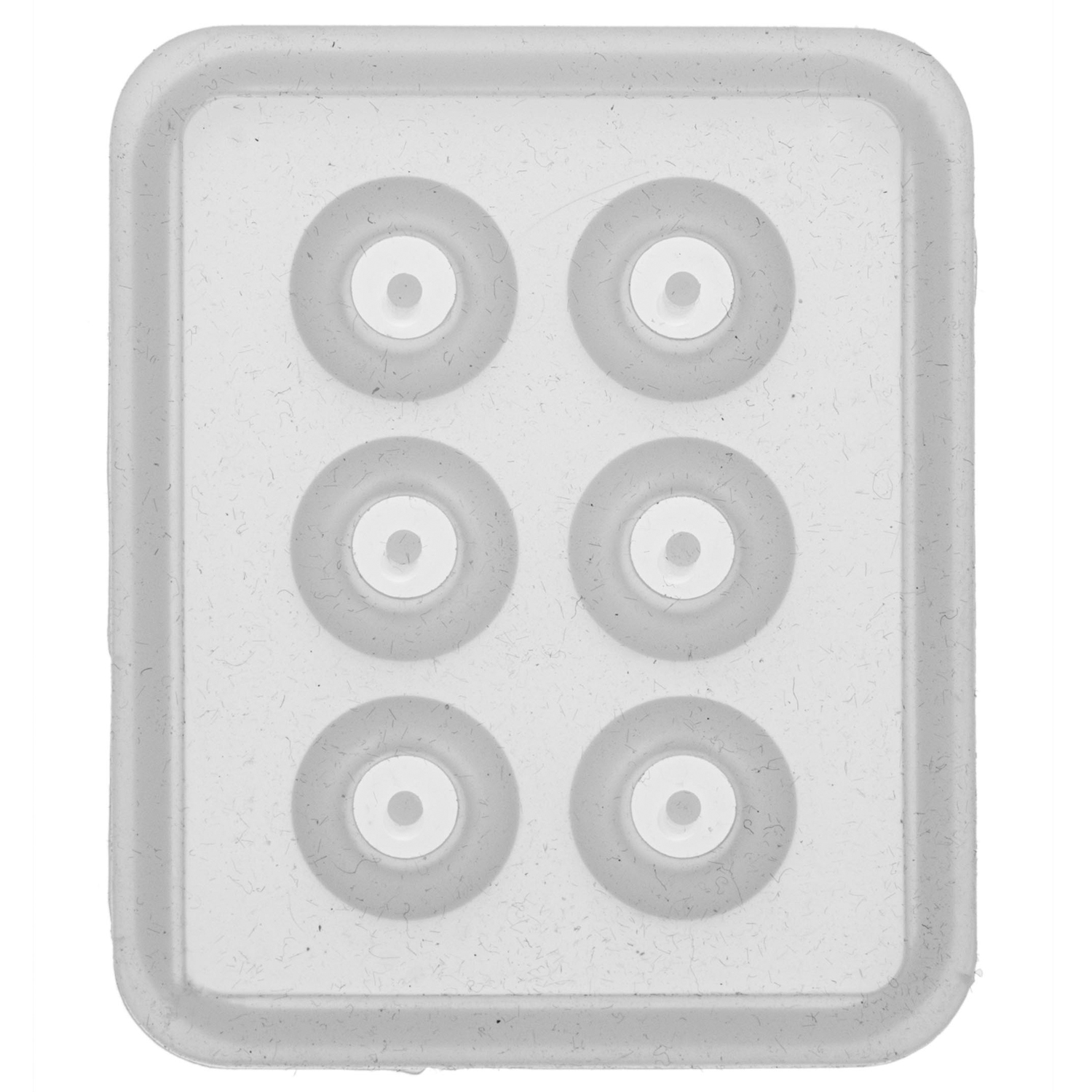 NEU Qualitts-Gieform aus Silikon / Silikongieform Perle / Kugel mit Loch, 16 mm, 6-teilig