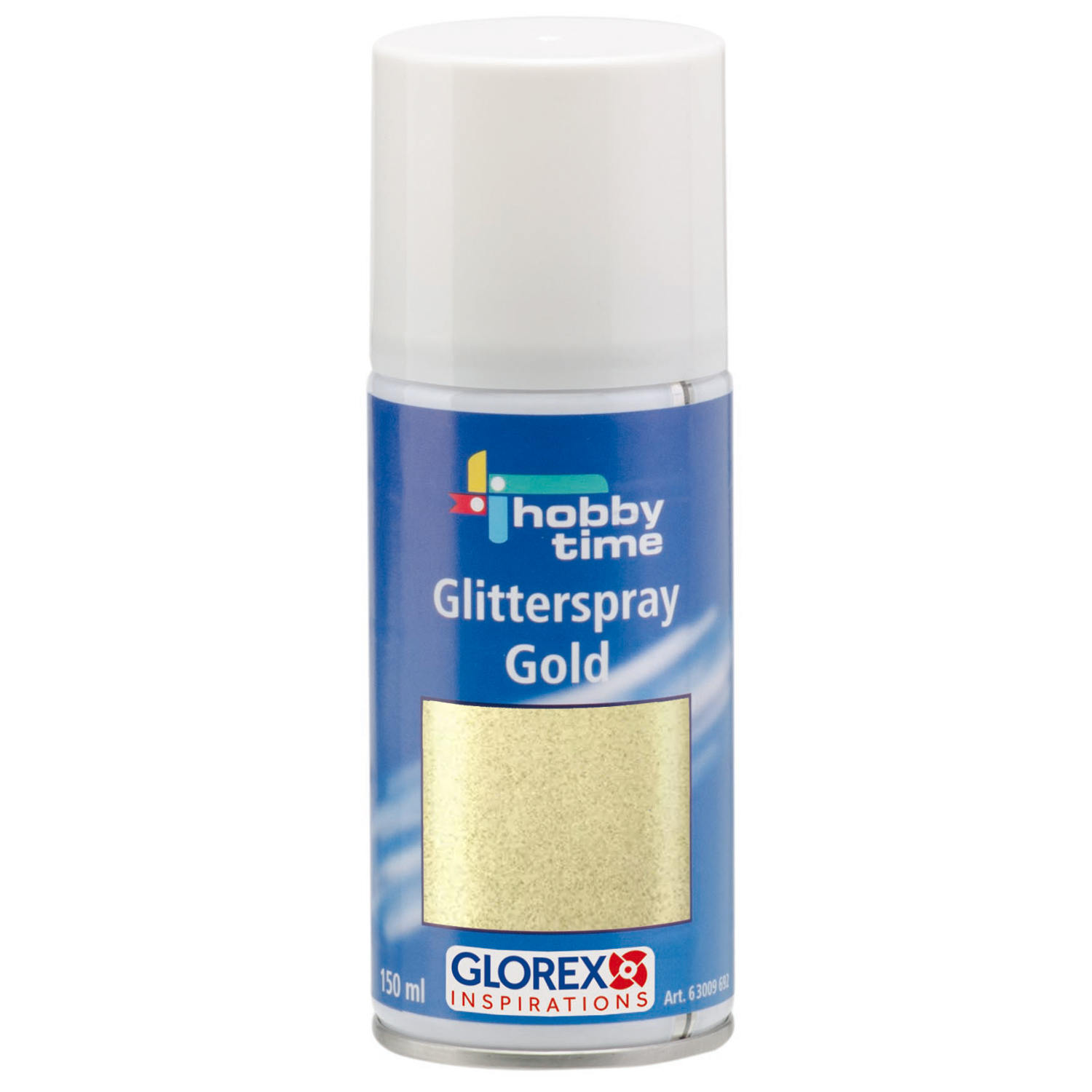 NEU Glitterspray Gold / Glittergold, 150 ml