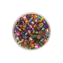 Create it Easy Rocaillesmix 4,5 mm, 17g, silbereinzug bunt