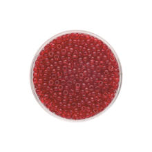Create it Easy Rocailles 2,6 mm, 17g, transparent rot