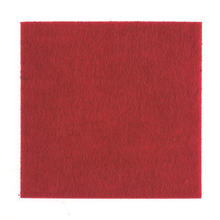 SALE Filz Untersetzer rot 6 Stck, 10x10x0,3cm