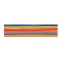NEU Verzierwachsstreifen, 6 x 3 Stück, 200 x 2 mm, Regenbogen