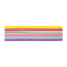 NEU Verzierwachsstreifen, 6 x 3 Stück, 200 x 2 mm, Pastell