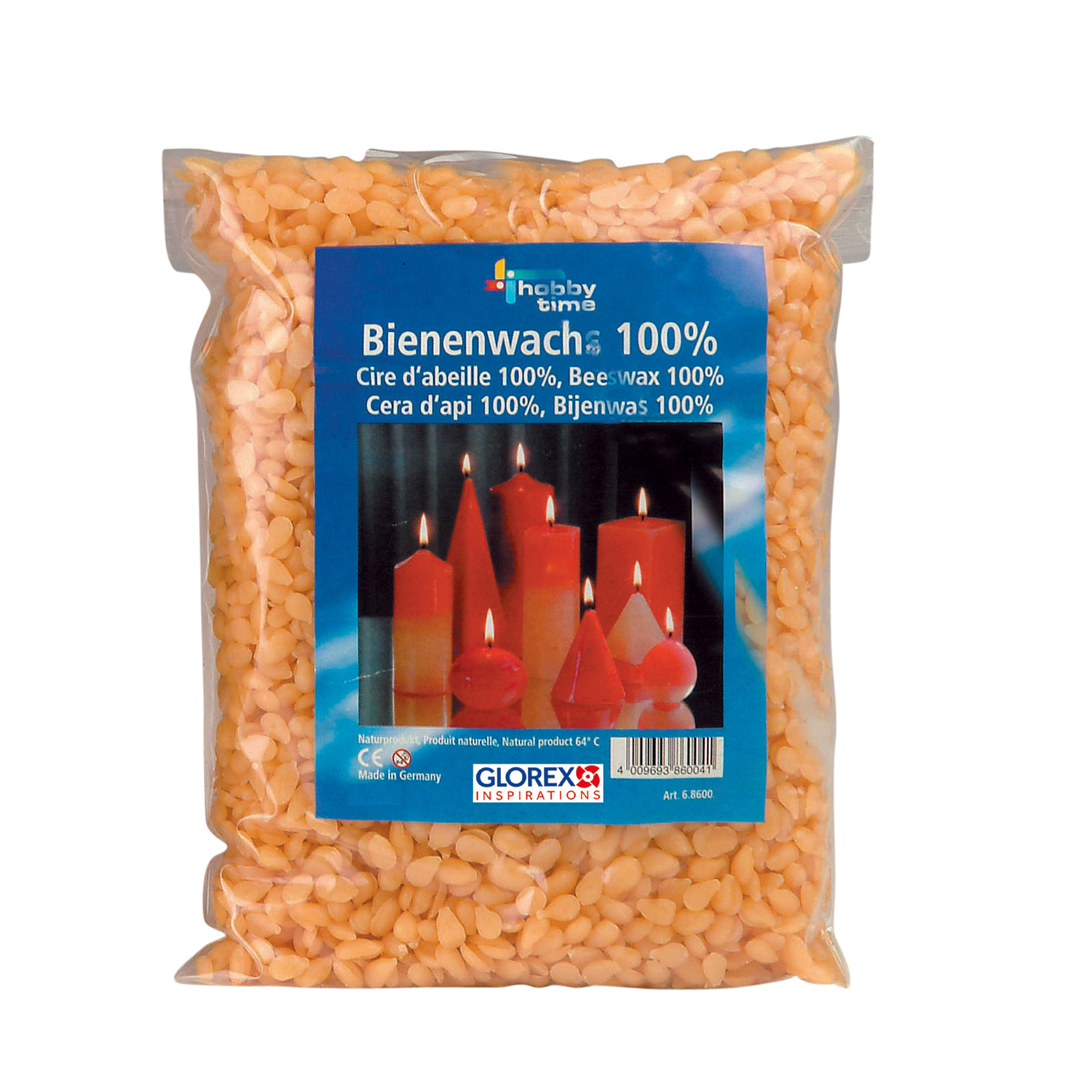 NEU Reines natrliches Bienenwachs (Linsenform), 125g