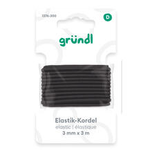 Super-Elastickordel 3 mm breit 3 m lang, wei