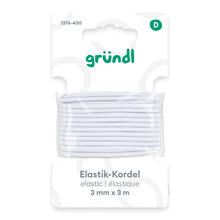Super-Elastickordel 3 mm breit 3 m lang, wei�