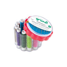 Nhgarn-und Nadelset, Verschiedene Farben & Gren